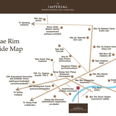 The Imperial Chiang Mai Resort & Sports Club Exteriör bild