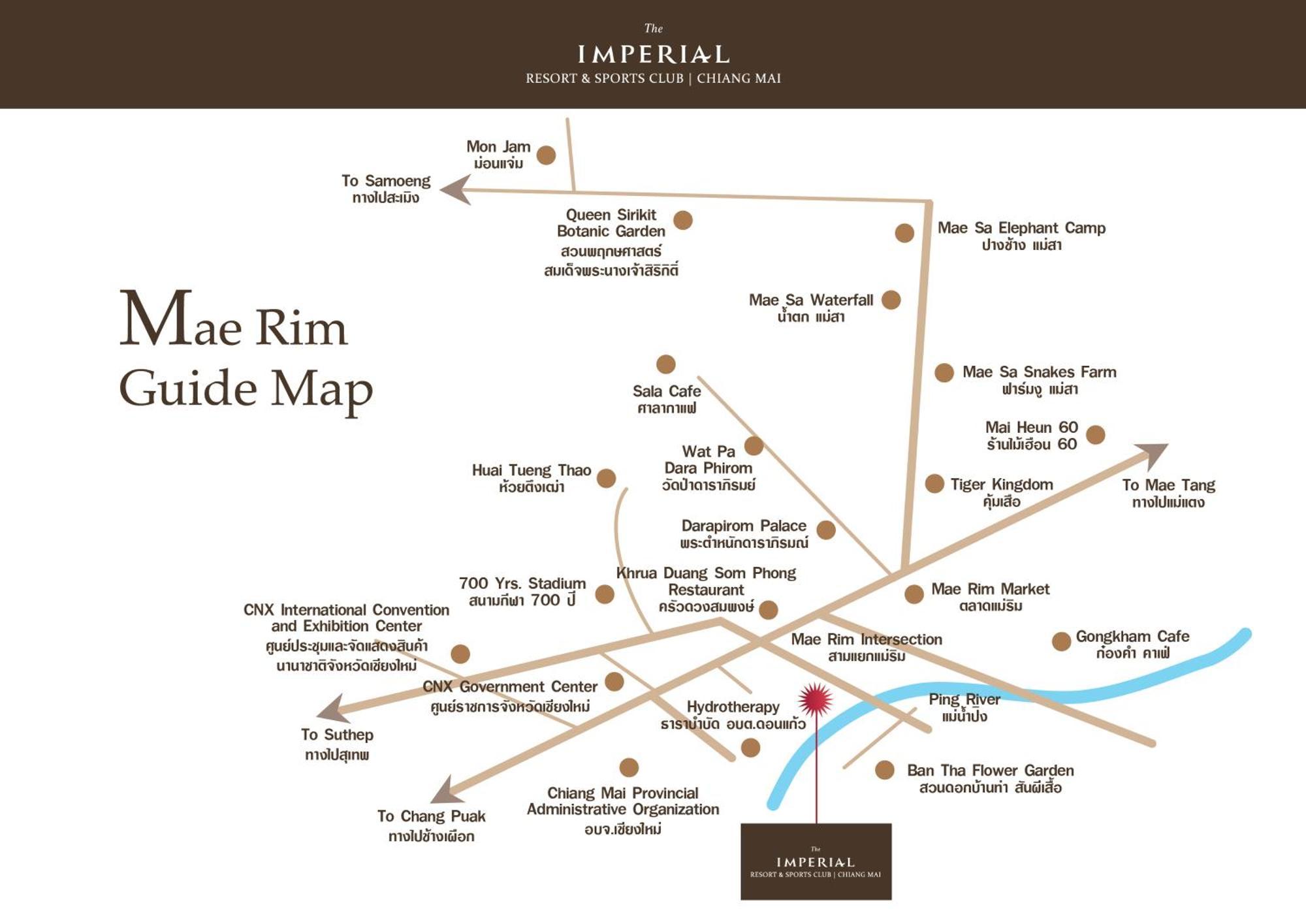 The Imperial Chiang Mai Resort & Sports Club Exteriör bild
